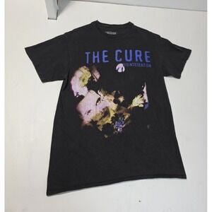 The Cure Disintergration T Shirt Size Medium Goth 80s New Wave Graphic Tee Black